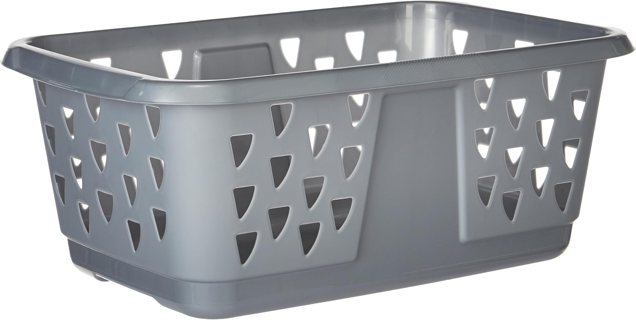 Classic Laundry Basket, 50 Litre Capacity, Platinum