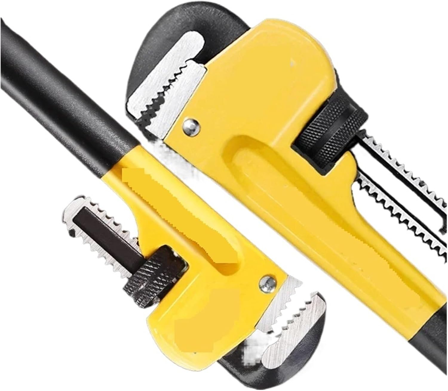 CAARLA Pipe Wrench 10 Inch Universal Aluminium Pipe Pliers Large Opening Spanner Adjustable Water Pipe Clamp Pliers Tools
