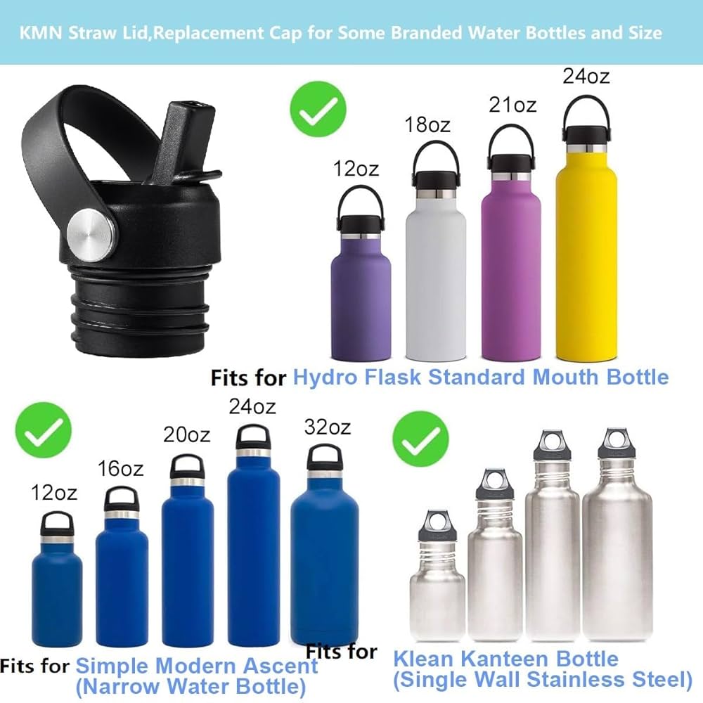 Amazon｜Hydro Flask用ストロー蓋 標準口用 Hydroflask 18 21 24