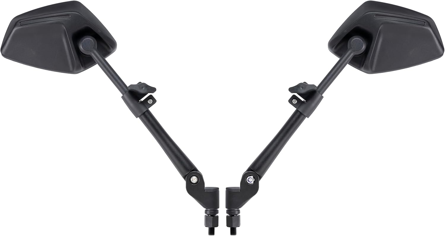 FENRIR バイクミラー 頑丈 折りたたみ機能 ハイビジ 防眩 広角 反射