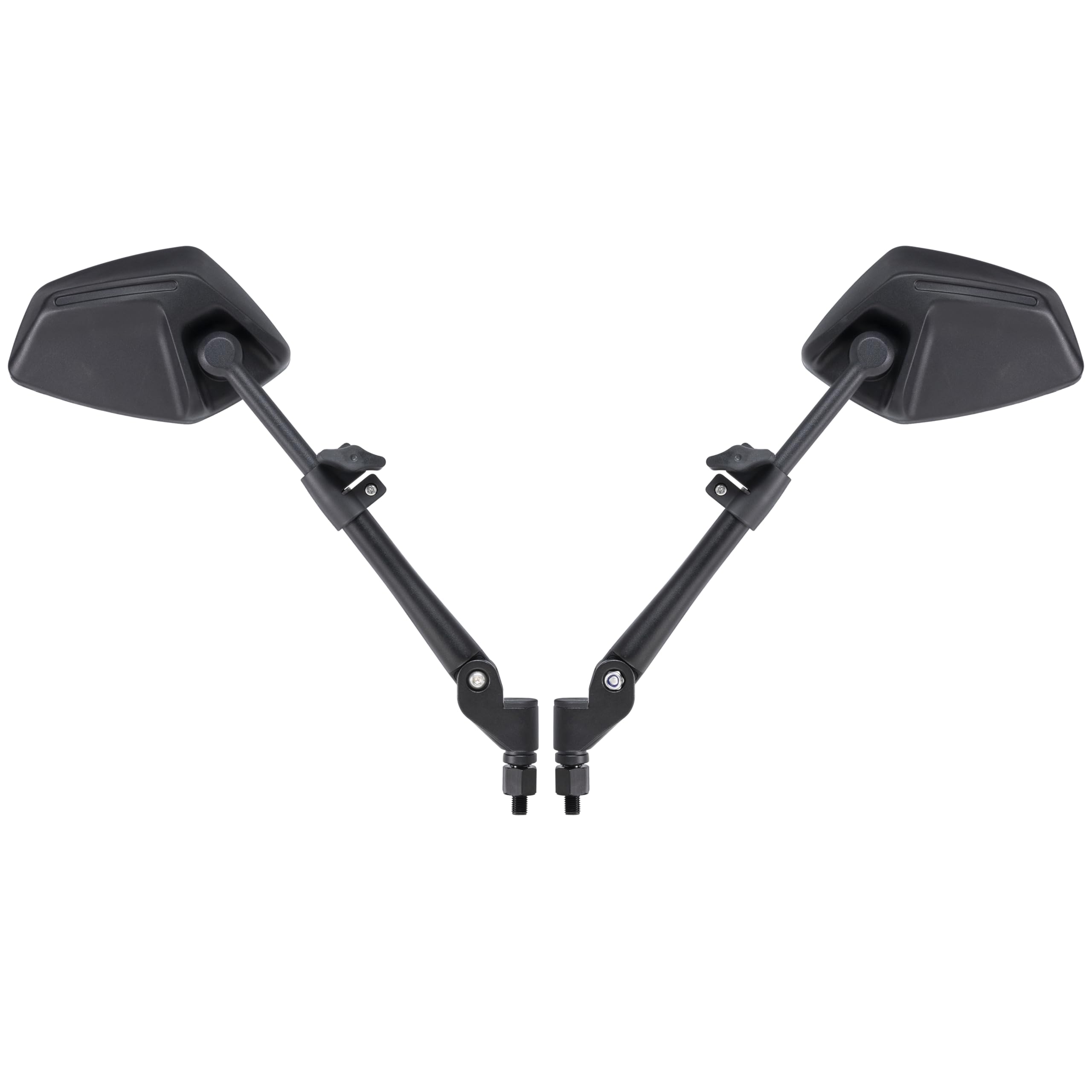 FENRIR Omologati Specchietti Moto Specchietto Retrovisore Indistruttibili Pieghevole Antiriflesso Lenti Curve Design Antivibrazione Regolabili per strada fuoristrada Enduro Adventure Tourer(801-0118)