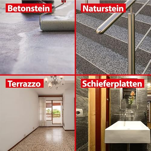 MELLERUD Stein und Platten Versiegelung | 1 x 0,5 l | Wasserabweisender und lichtbeständiger Schutz von saugfähigen Untergründen im Außenbereich