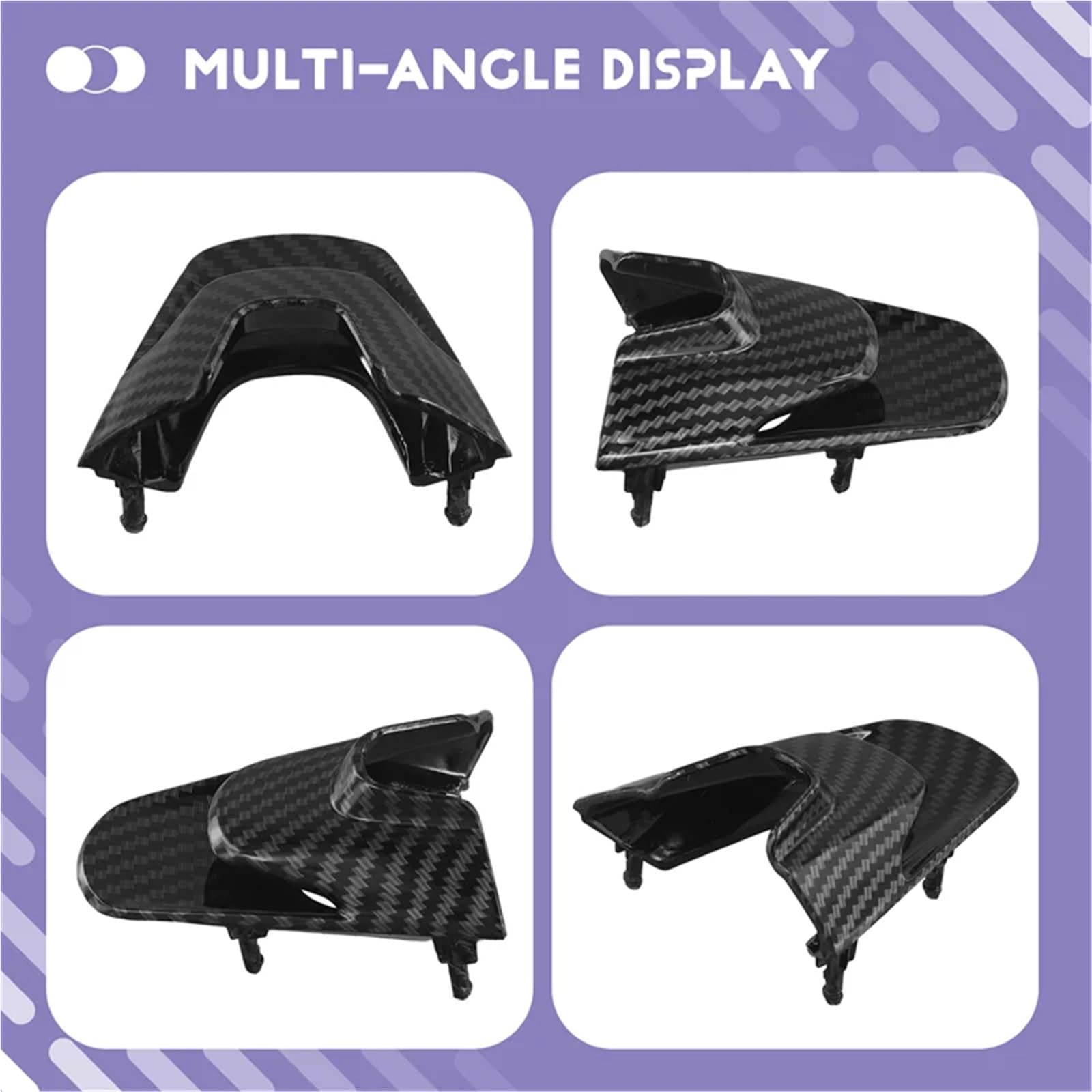 Rear Fairing Seat Cowl Przedni reflektor motocyklowy środkowy wlot powietrza Inter Fairing pasuje do Ducati Streetfighter V4 V4S 2020-2023-A52R