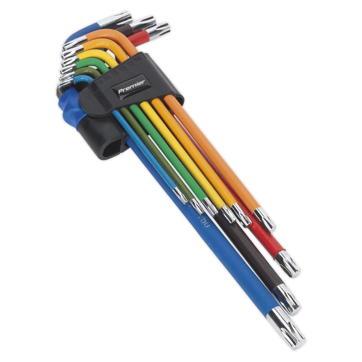 Sealey AK7194 Trx-Star Extra Long Key Set, 9 Pieces