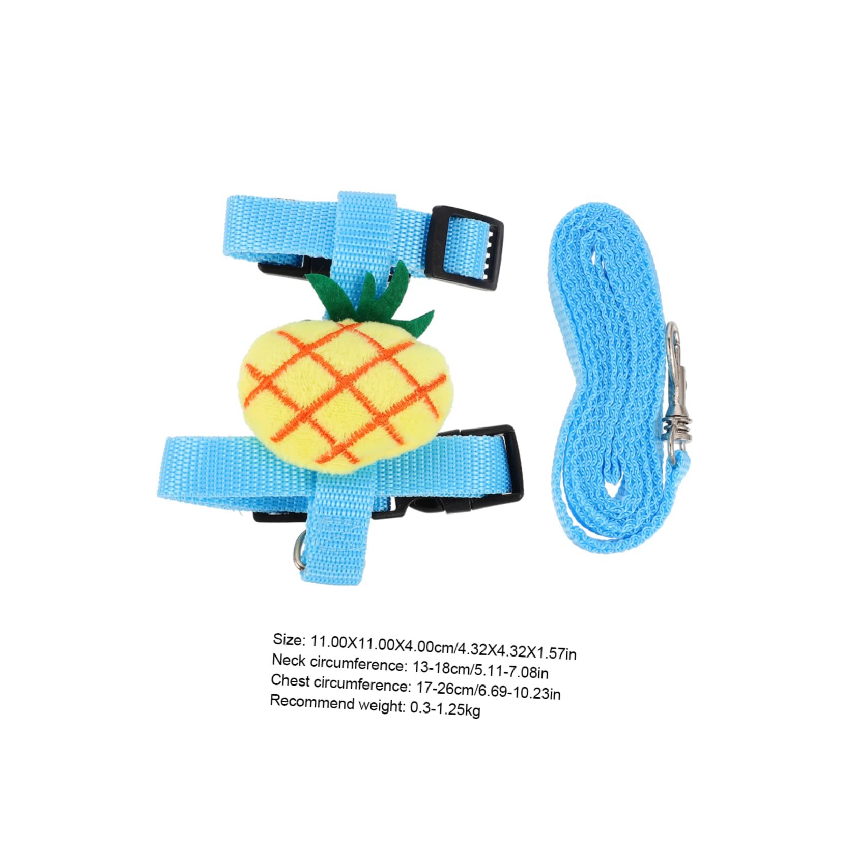 Sosoport 5sets Per Gatti e Conigli Con Guinzaglio Comodo e Pratico Per Passeggiate All Aperto Adatto Piccole Taglie Design Carino Forma Di Coniglio Facil Indossare Usare