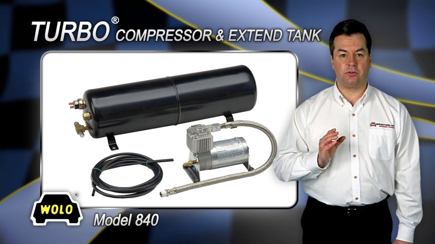 Amazon.com: Wolo (840) Turbo Compressor and Extended Tank System  