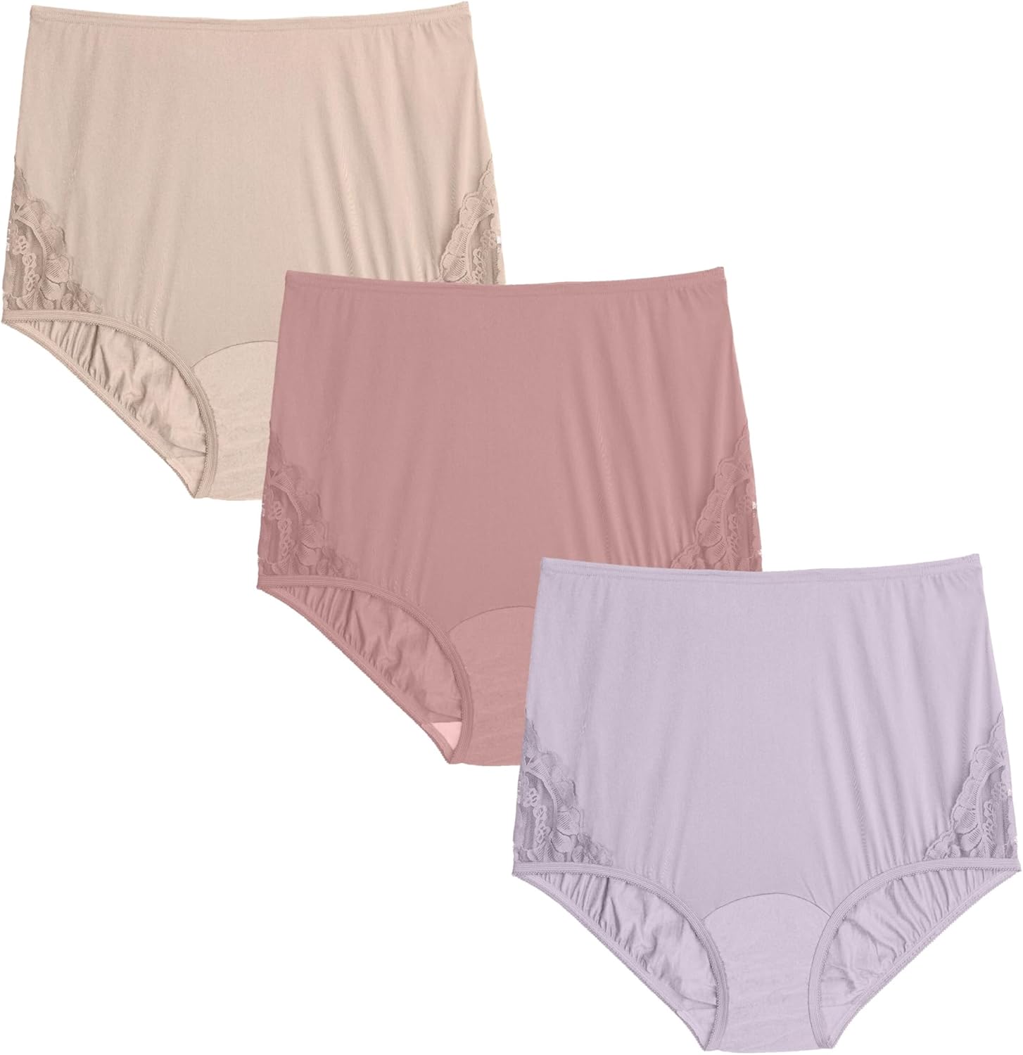 Nylon Lace - Lavender Mist/Baked Blush/Cashmere