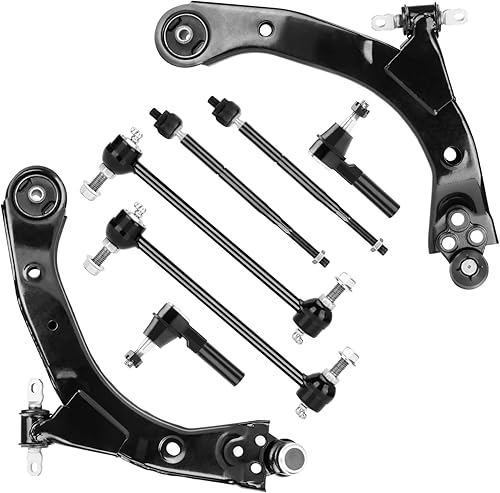 Brazo de control inferior delantero con barras estabilizadoras de rótula Kit de suspensión de repuesto para Chevy Cobalto 2005-2010, Chevy HHR