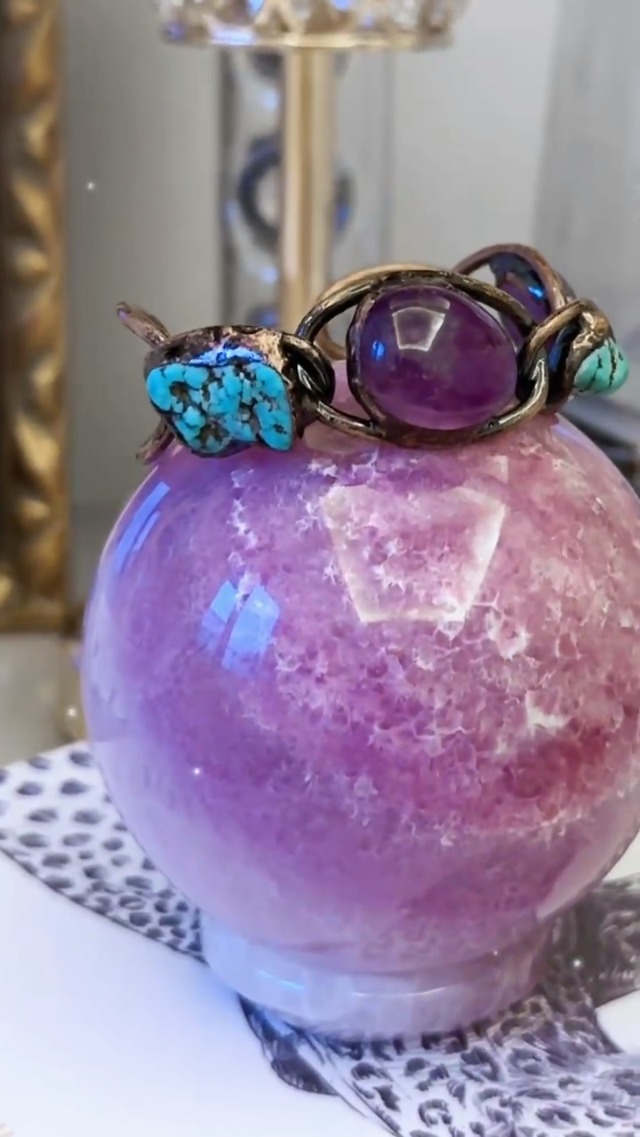 Pulsera De Piedras Naturales De Acero Inoxidable Y Anillo, Accesorios