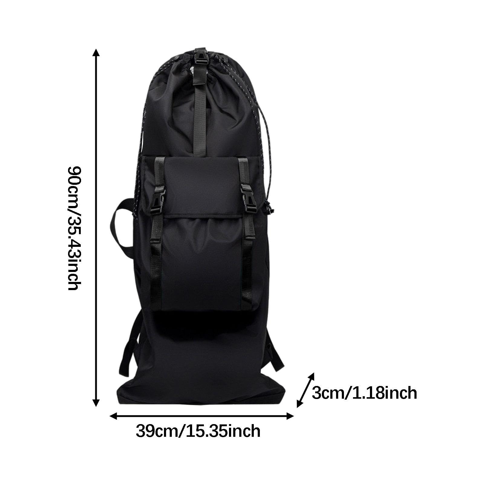 Sac à Dos Skateboard Sac Transport Longboard Sac Bandoulière Grande Capacité Imperméable Multifonction Épaule Adapté au Promenade