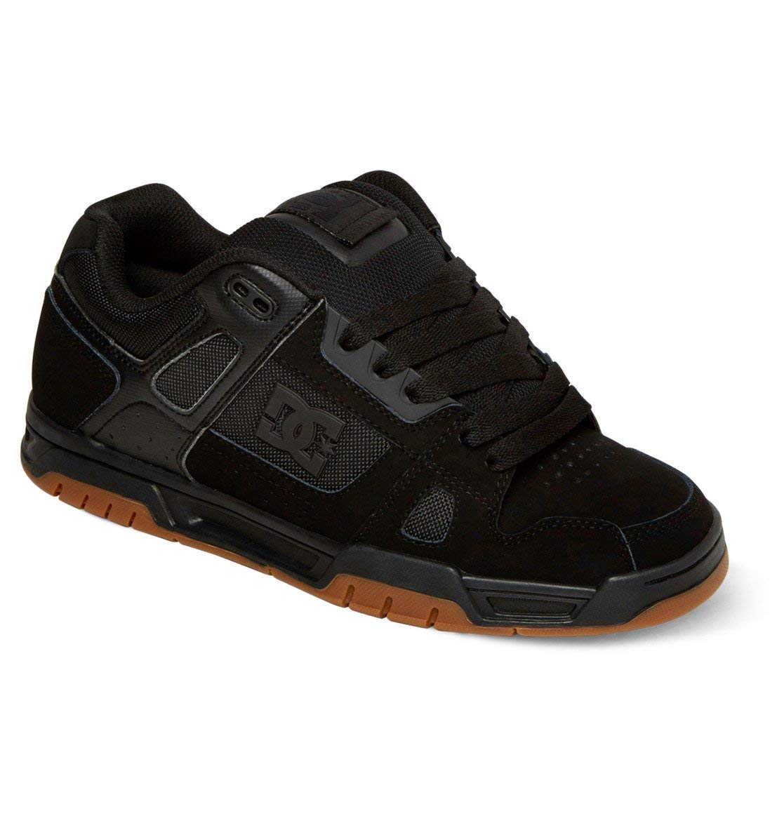 DC Shoes Homme Cerf Basket, Gum Noir, 45 EU