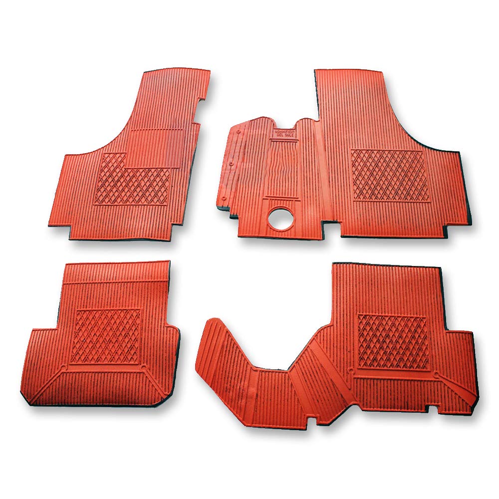 Set di 4 tappetini universali NORAUTO in gomma EVA nera - Norauto