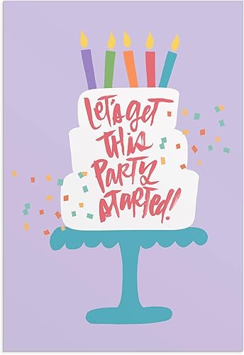 Miniatura 9 de DaySpring - Katygirl Designs - Celebrating You Today - Surtido de 4 diseños con escritura - 12 tarjetas de cumpleaños en caja y sobres (J7442)