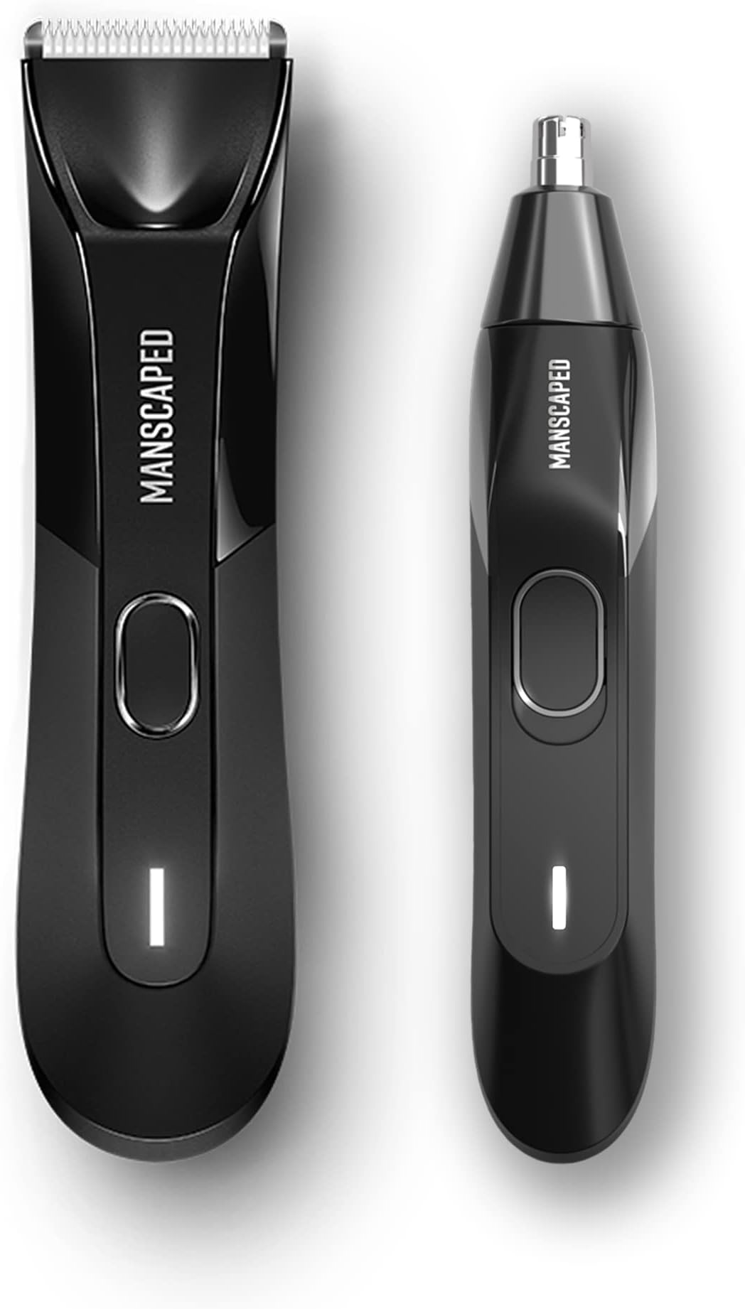MANSCAPED® The Perfect Duo 4.0 Contains: The Lawn Mower® 4.0 Men's Waterproof Electric Body Hair Trimmer and Weed Whacker® 2.0 Nose & Ear Hair Trimmer