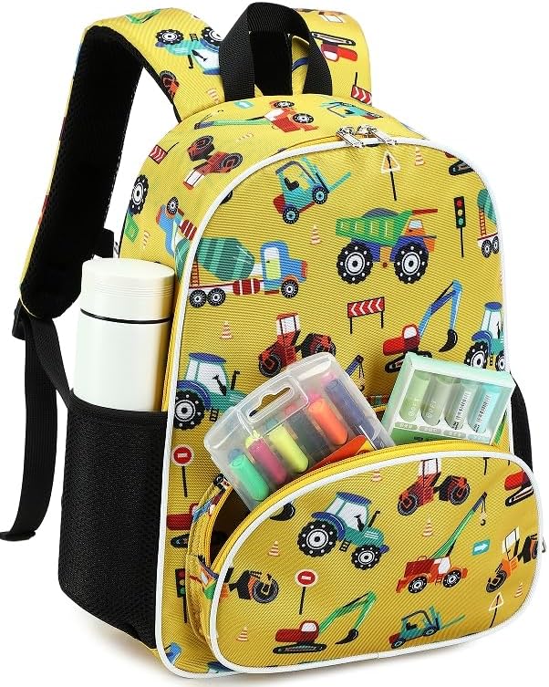 Backpack for Kids Boys Girls Preschool Kindergarten Bookbag Set with Lunch Box Toddler School Bag - Image 8