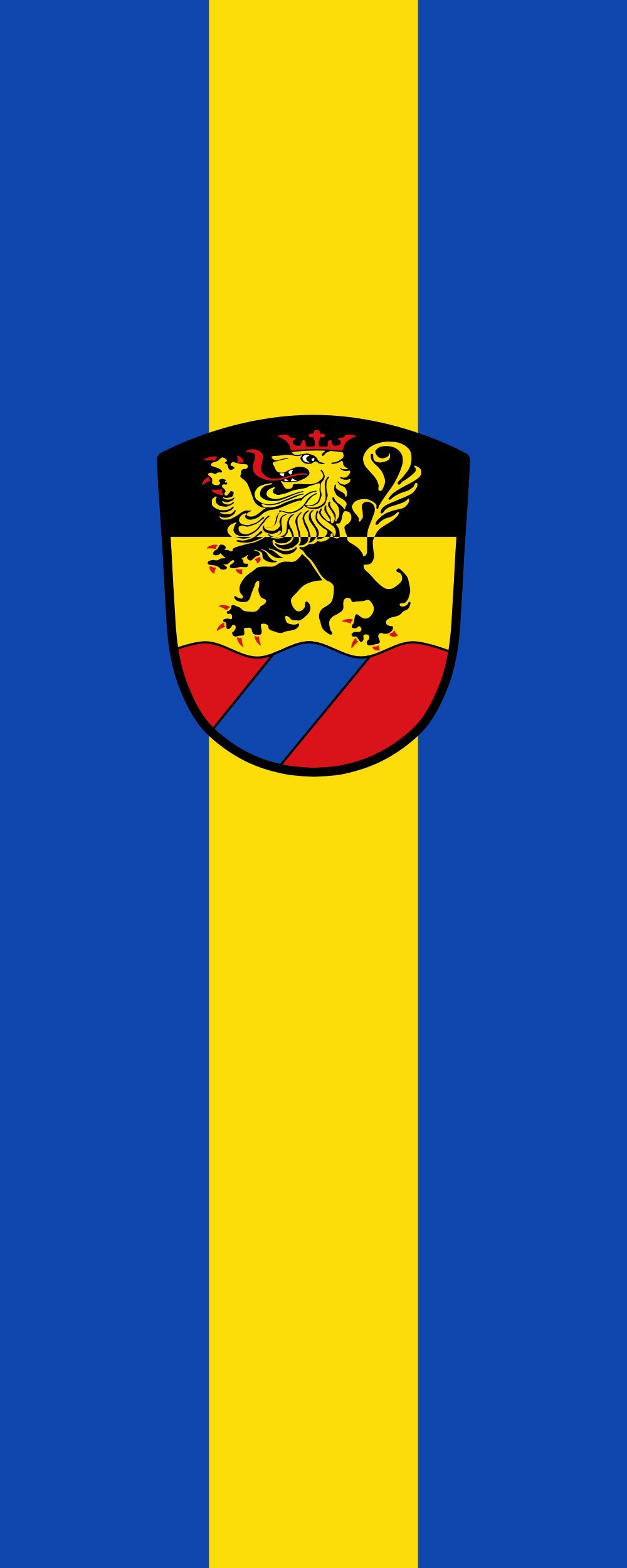 Drapeau Erharting anti-enroulement portrait 300x120cm pour vent fort