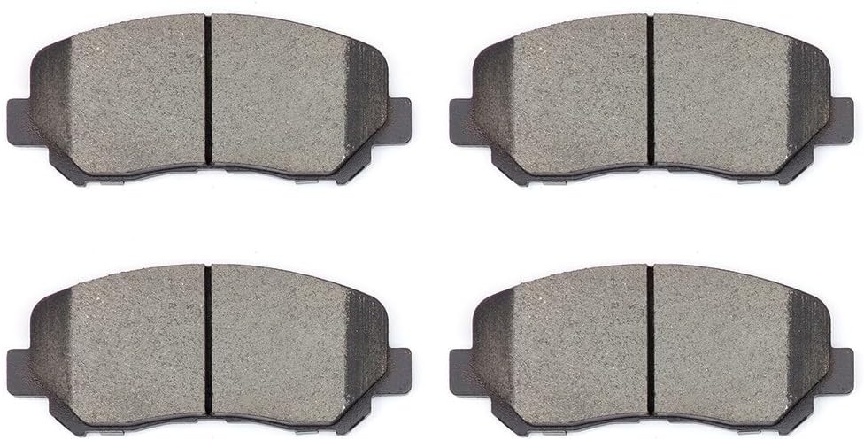 LSAILON [D1623] Front Ceramic Disc Brake Pads Set For Chrysler 200 2015-2016,For Dodge Dart 2013-2016 [4PCS]