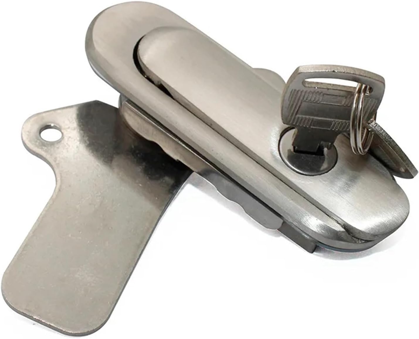 Outdoor Switch Electrical Control Box Plane Handle Lock Tool Equipment Shell Network Cabinet AB-403 1Pcs(403-1stainless Steel)