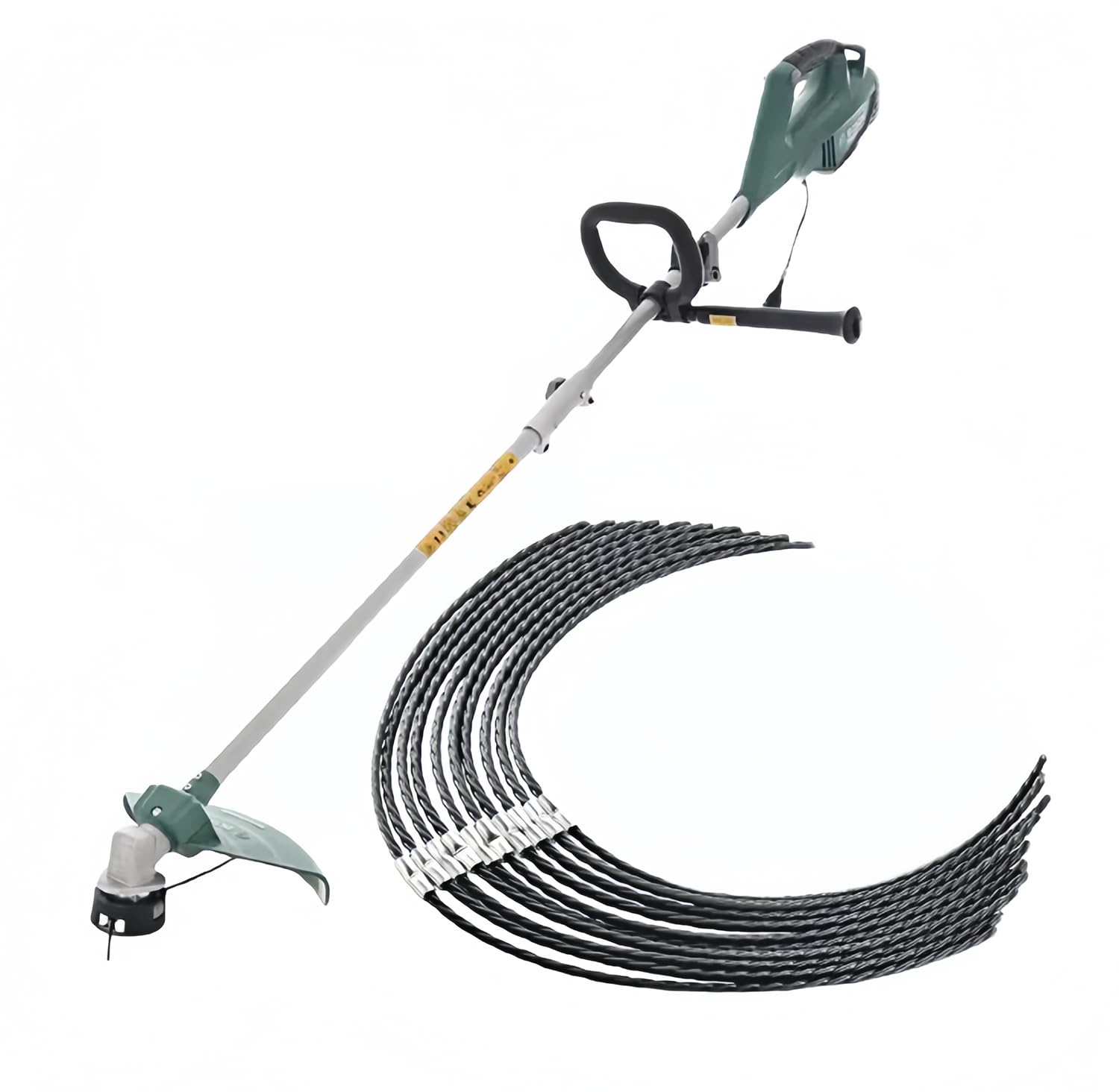 20 Hilo de Desbrozadora Bosch F016800431, 37 cm x 3,5 mm, Hilo de Desbrozadora para AFS 23-37, Hilo de corte extra fuerte con perfil cuadrado, alta resistencia