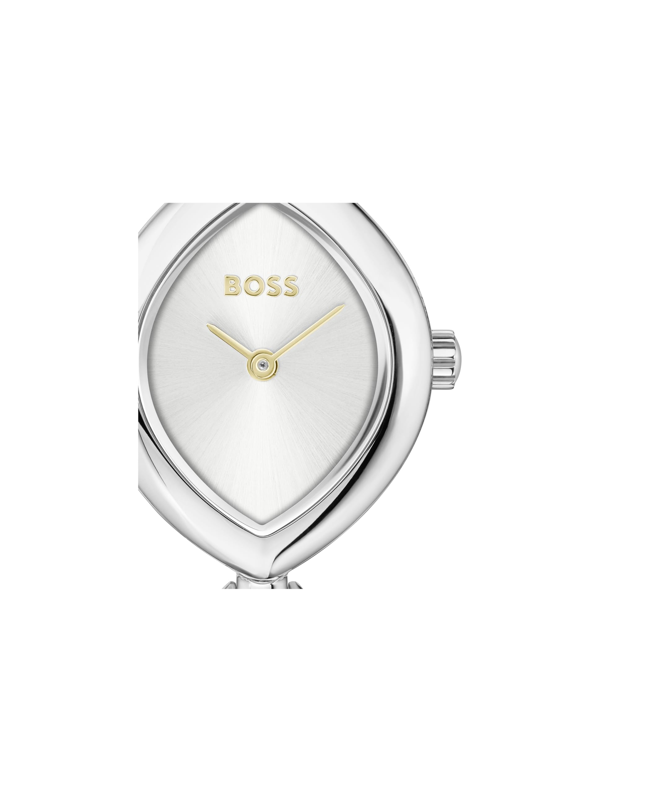 BOSS Zwei-Zeiger-Quarzwerk-Uhr Silbernes Kollektion Fiora mit Edelstahlarmband - Erhältlich aus Gold oder Silber