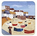 Multi Pimpernel St Ives Windbreak Coasters, Set of 6 by Pimpernel