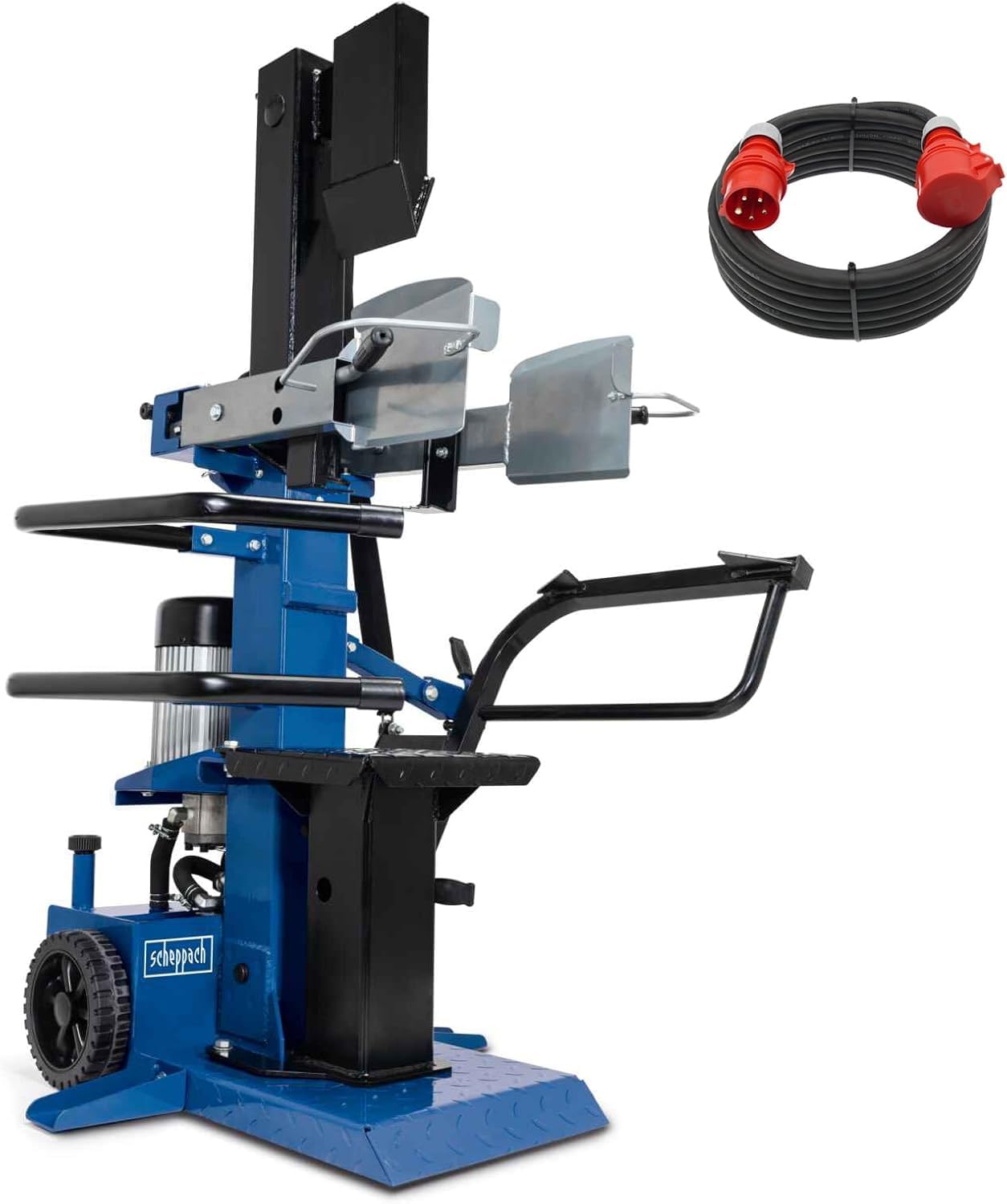 Scheppach Fendeur de bois compact 10T - 400V - 3500W - Force de fendage 10T