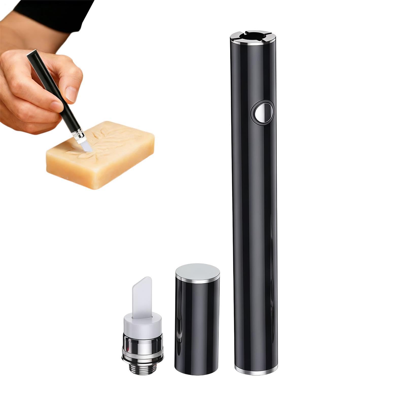Punta de precisión recargable multifuncional en bolígrafo calentado de cerámica para manicura