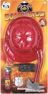 Kit Bombeiro, Pica Pau Brinquedos, Multicor