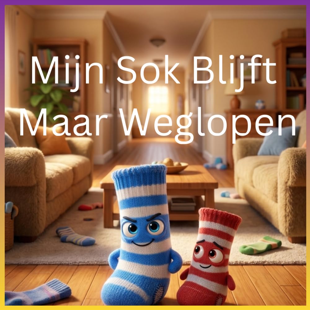 Mijn Sok Blijft Maar Weglopen: Een Hartverwarmend Verhaal Over Moed, Vriendschap en Zelfvertrouwen