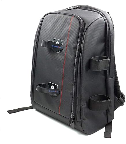 Miniatura 3 de 2 Unidades FPV Drone Lock Mount para mochila Plug-in Accesorios DIY Bundle Mount hebilla colgante con correas de batería para FPV Quadcopter