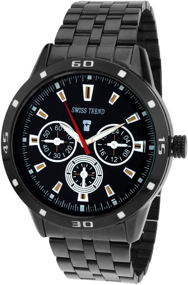 Robust Dummy Look Black Dial Men's Watch|Boy's Watch