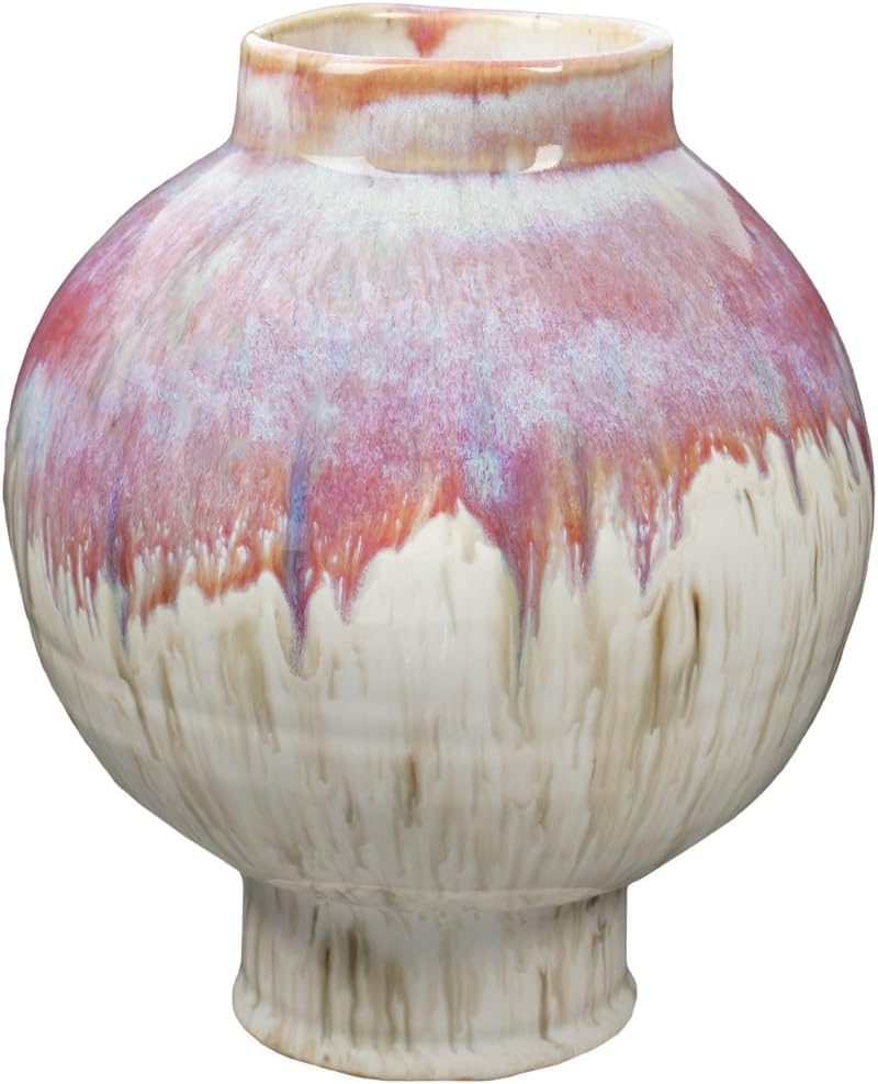 AMACO Potter's Choice Flux PCF-74 River Birch Glossy Cream High Fire Glaze Pint, 16 oz. (473 mL), Layerable Mid-High Fire Cone 5-6 (PCF) Liquid Ceramic Pottery Glaze for Bisque