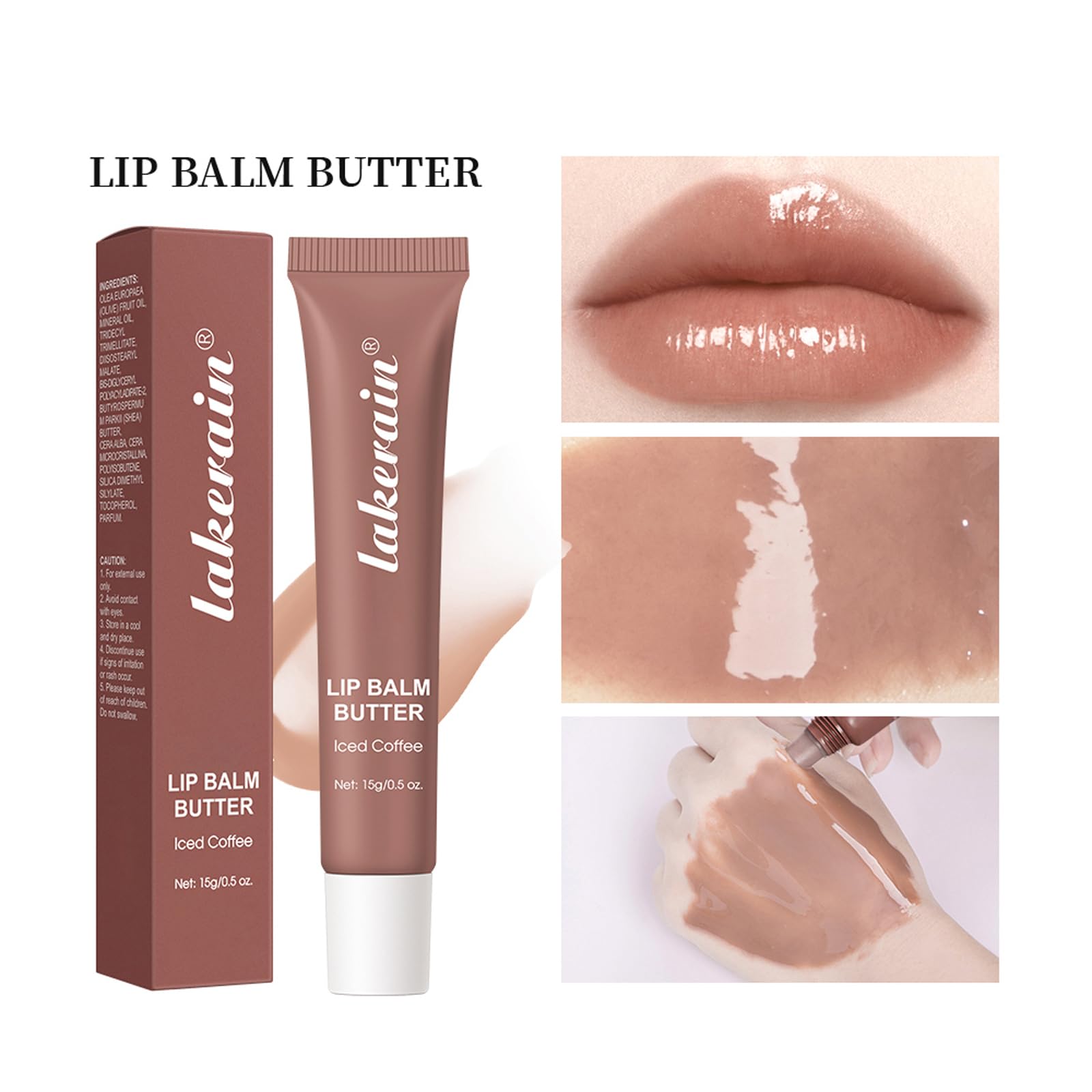 Summer Special Lip Balm Butter Set, Hydrating & Nourishing Tinted Lip Care, Lightweight Comfort with Natural Gloss Finish - Image 3