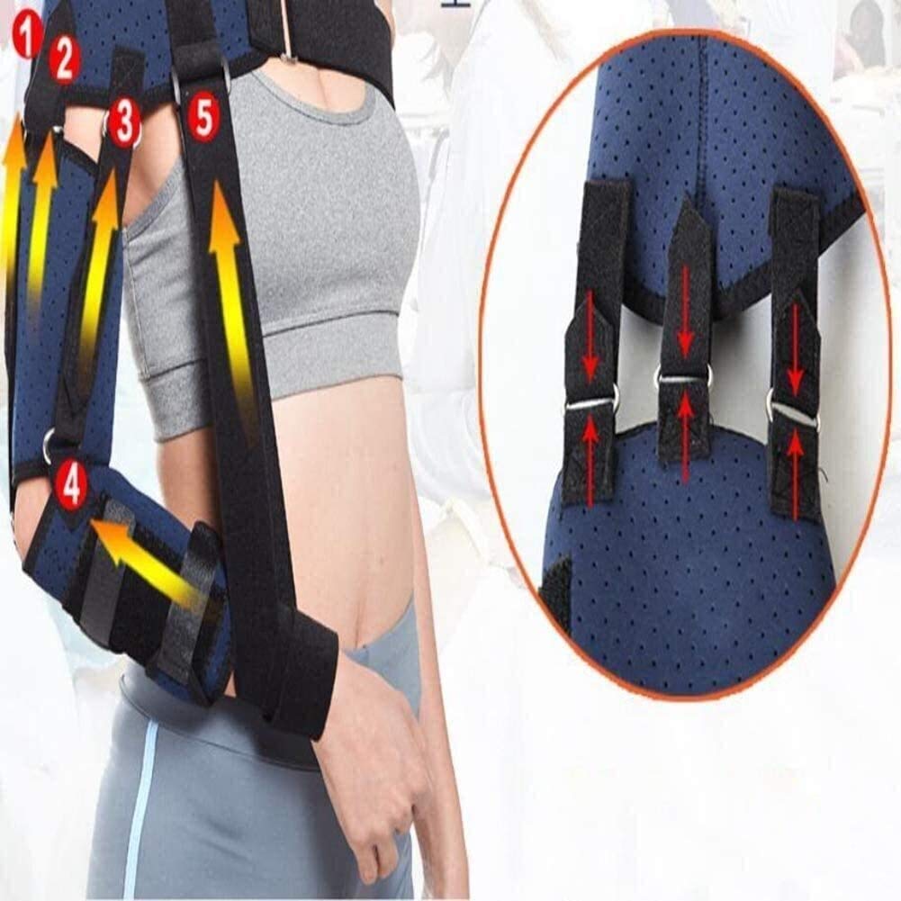 Inmovilizadores De Soportes De Hombro, Eslingas De Brazo Rehabilitación De Soporte De Subluxación De Hombro Ajustable Correas Fijas Adecuadas para Personas Que Sufren De Dislocación De Homb