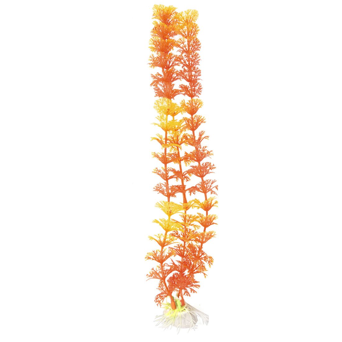 ZHuidjo 31cm Underwater Orange Aquascaping Plants Decor for Fish Tank (SN: 0ad 630 1d5 a27 624)