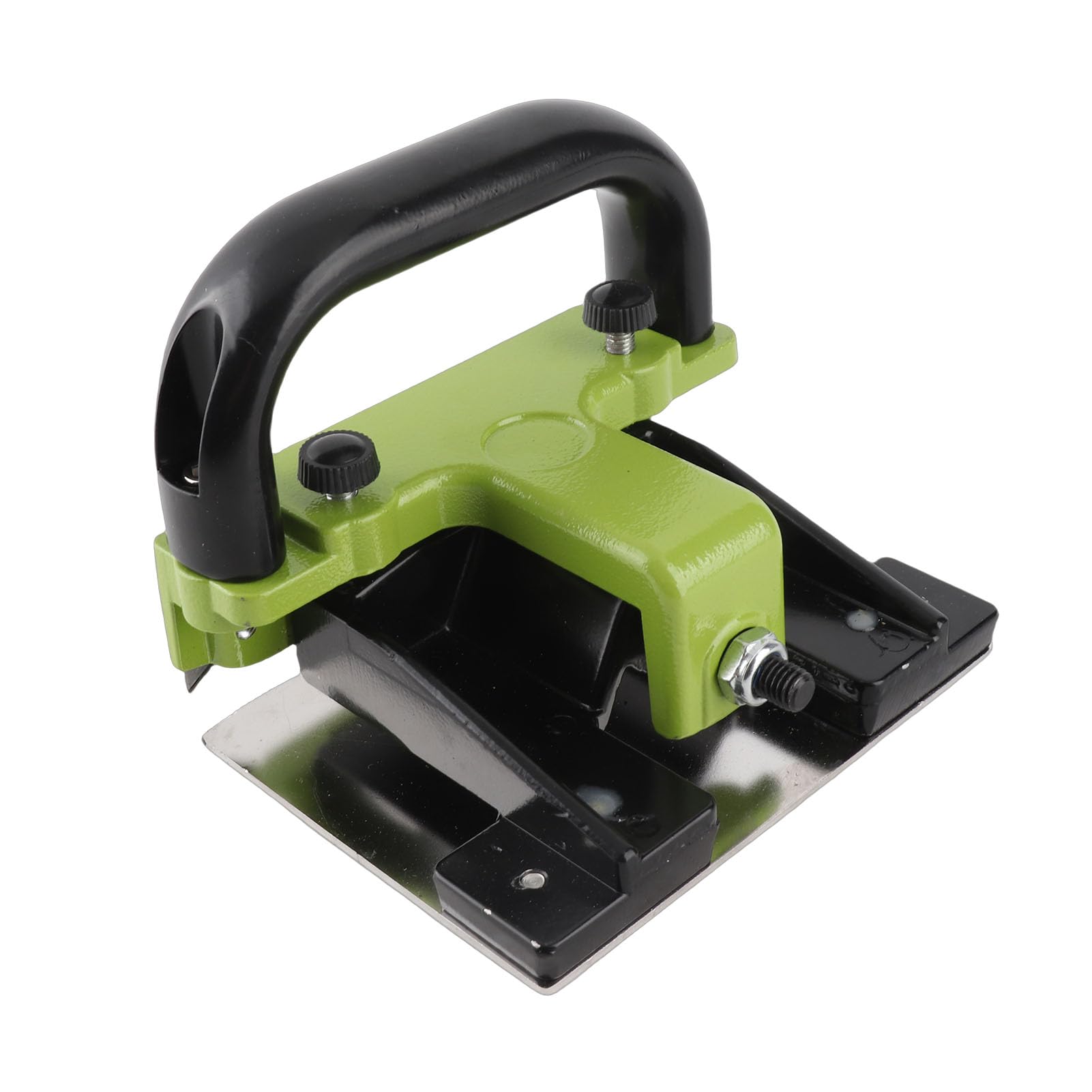 Fdit Cortador de Piso de PVC Herramienta de Corte de Piso de Plástico de PVC Herramienta de Corte de de Aleación de Aluminio con Hoja Trapezoidal para Procesamiento de Costuras
