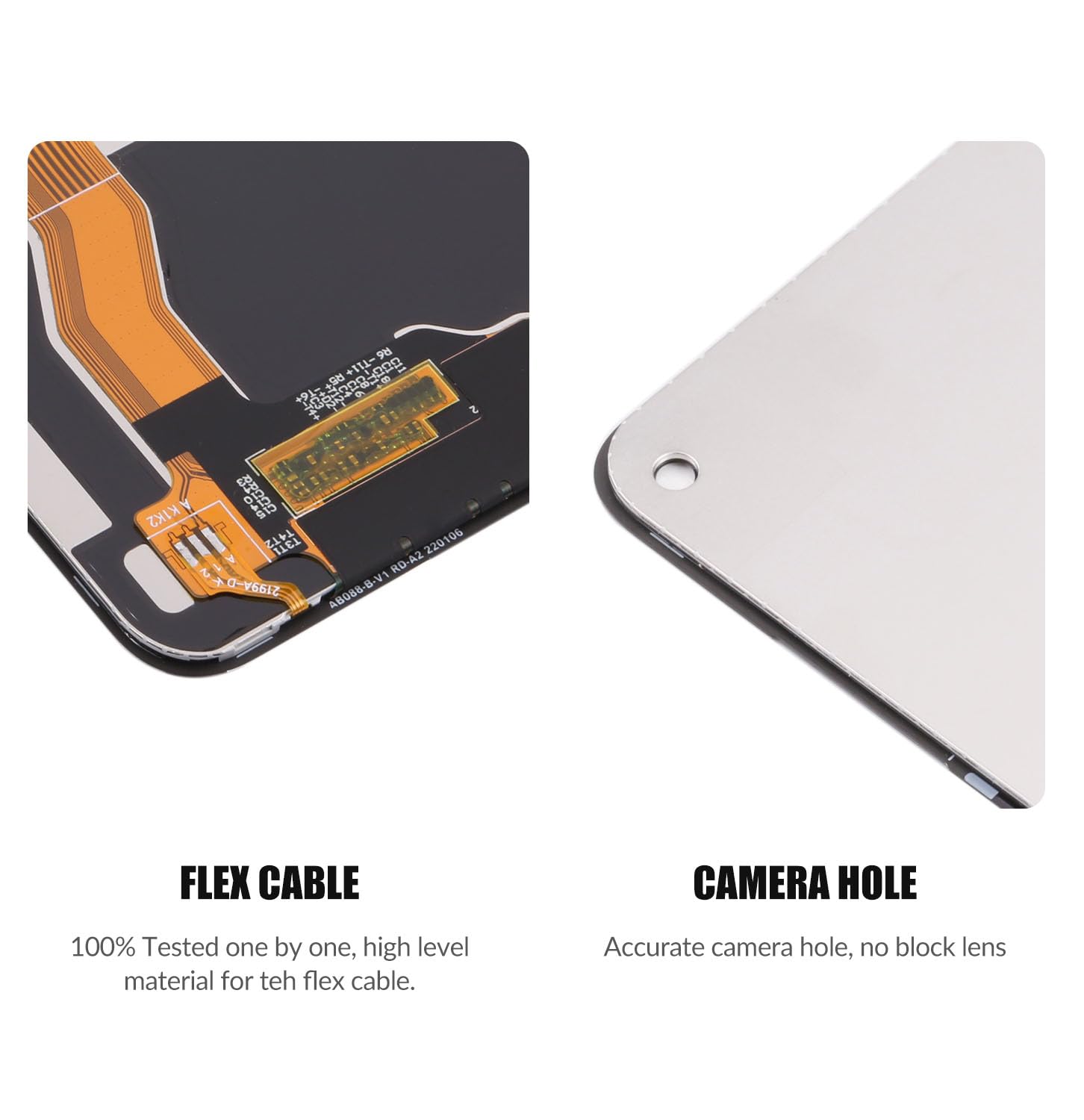 Écran de rechange pour Oppo A96 4G | Realme 8i | 9i 4G | Narzo 50 | CPH2333, RMX3151, RMX3491, RMX3286, écran tactile LCD, numériseur, avec kit de réparation