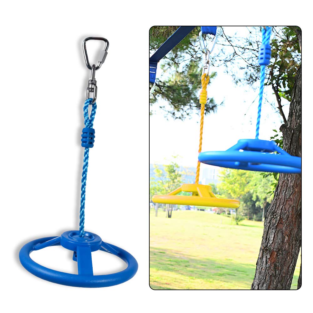 Ninja Slackline koło zamachowe, akcesoria do użytku na zewnątrz, kolor niebieski