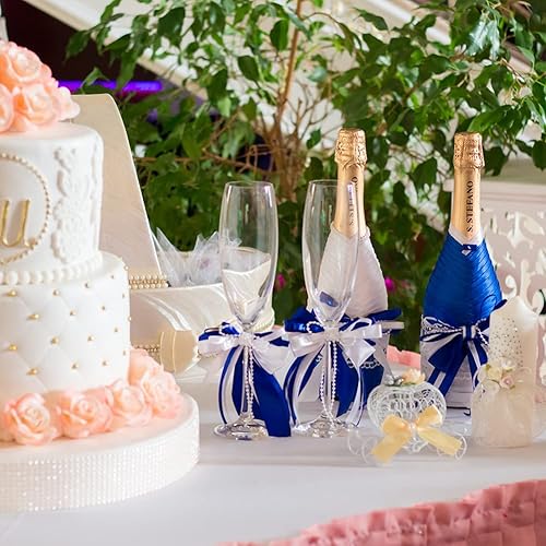 Miniatura 6 de LIUYAXI Cinta de satén blanca de doble cara, 18 pulgadas x 100 yardas, cintas finas perfectas para envolver regalos, tarjeta de invitación de boda,