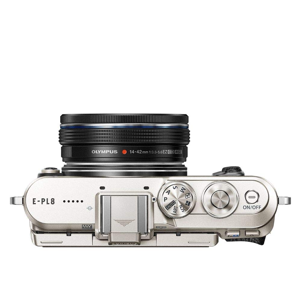 【C7012】OLYMPUS PEN E-PL8 + M.Zuiko 14-42 Amazon.com : OLYMPUS PEN E-PL8 14-42mm EZ lens kit [White