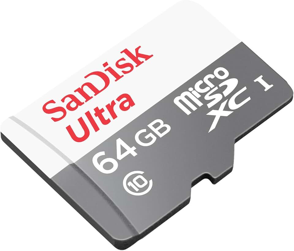 Cartão SanDisk Ultra SDSQUNS-064G-GN3MN 64GB 80MB/s UHS-I Classe 10 microSDXC