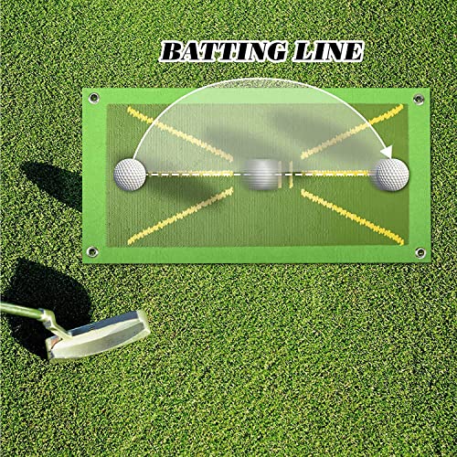 Analyse de la trajectoire de swing et posture avec tapis de golf portable - 5