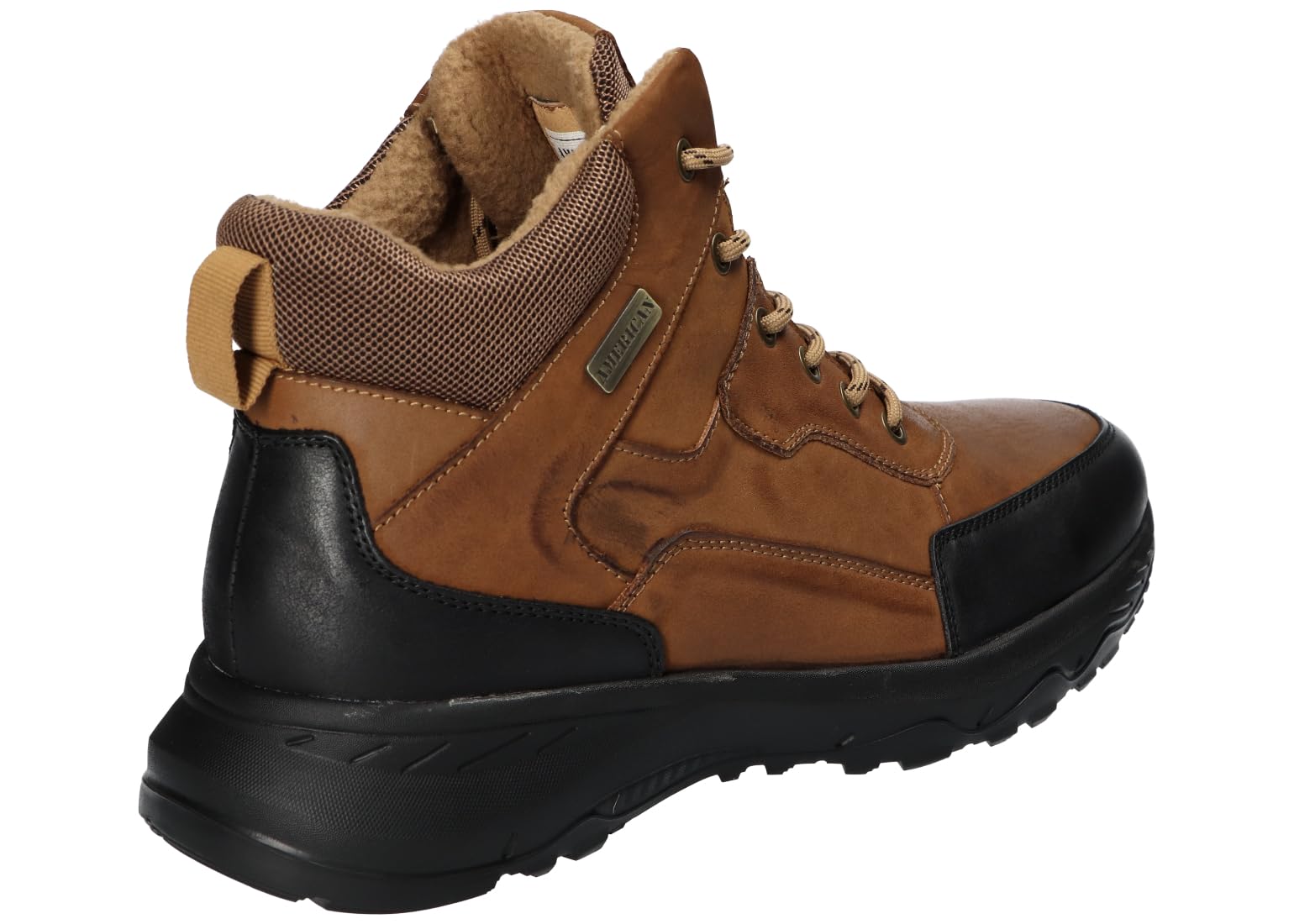 CY164 TRAPERY TREKKINGI BUTY ZIMOWE SKÓRZANE MĘSKIE BR 42