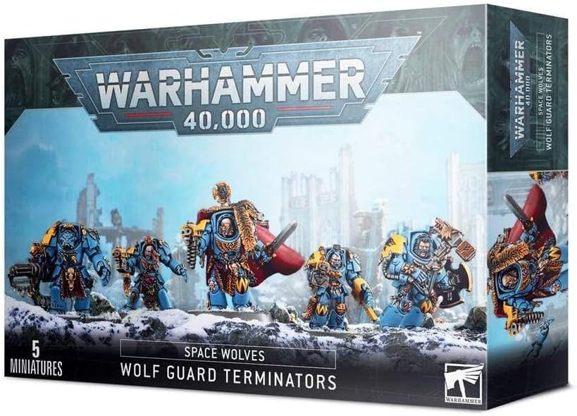Space Wolf Guard Terminator Warhammer 40000 / Space Wolves Wolf Guard Terminwarators Hammer 40k