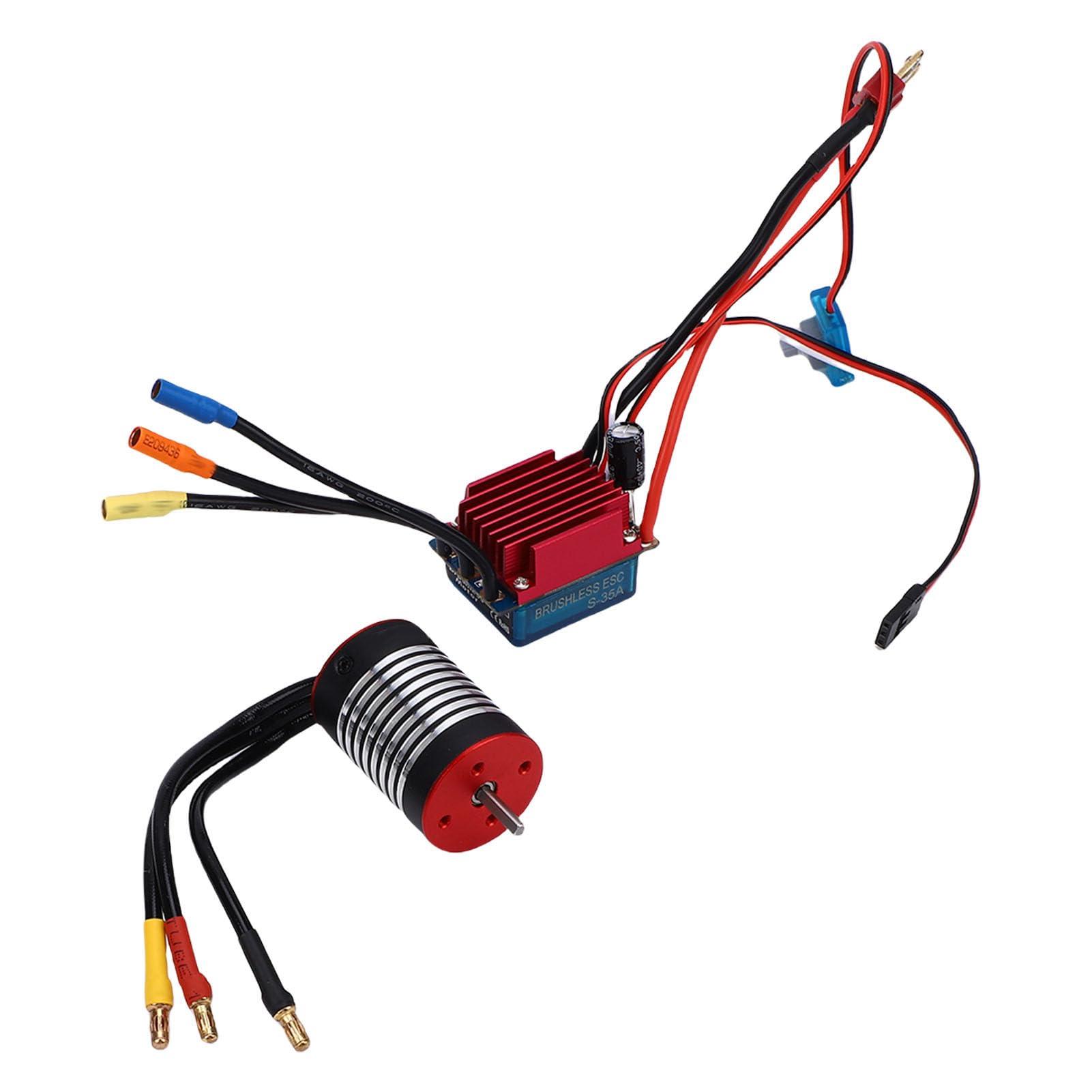 Diyeeni Kit ESC Motor Sin Escobillas 2838 35A Impermeable Controlador de