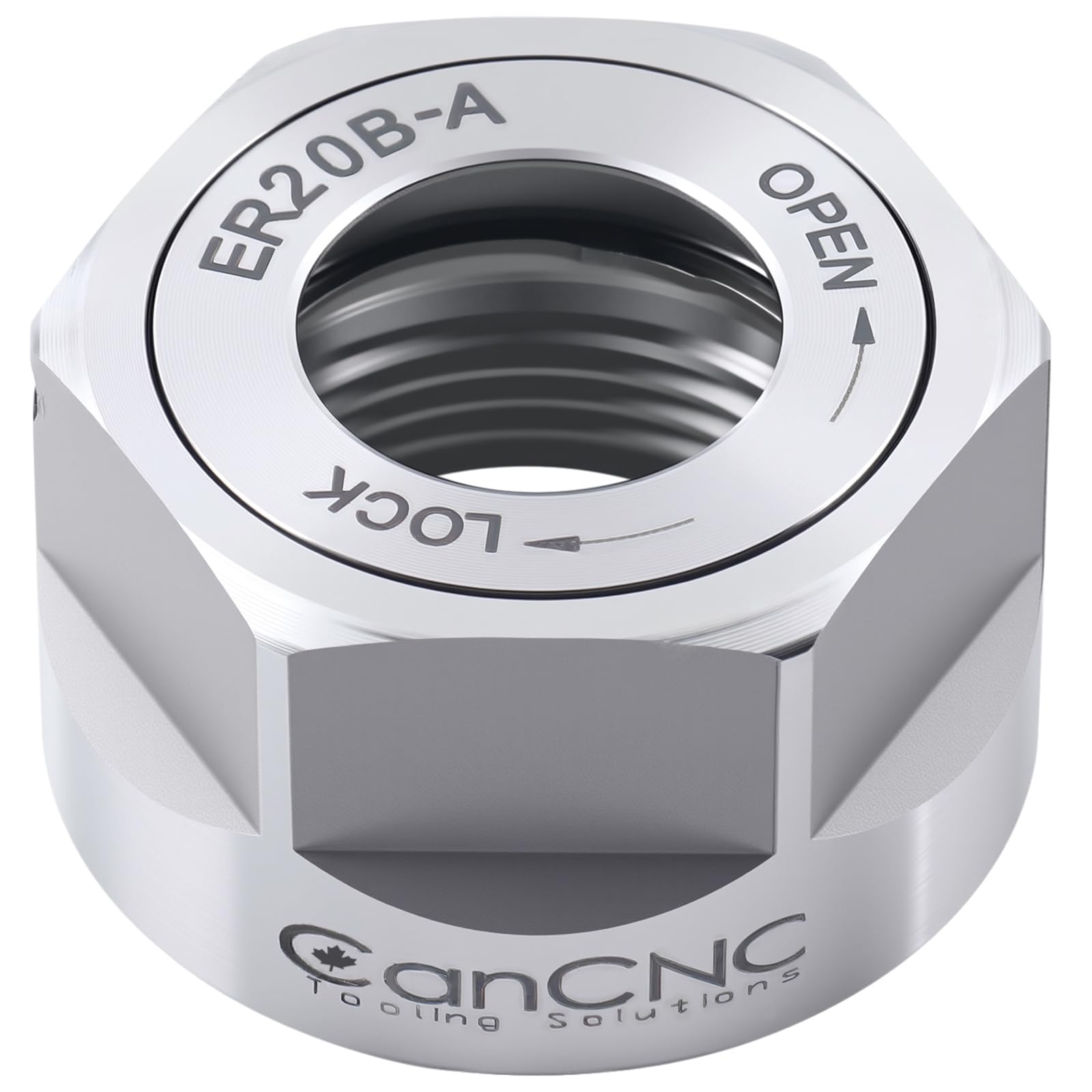 CanCNC ER20 Écrou de mandrin hexagonal pour roulement à billes