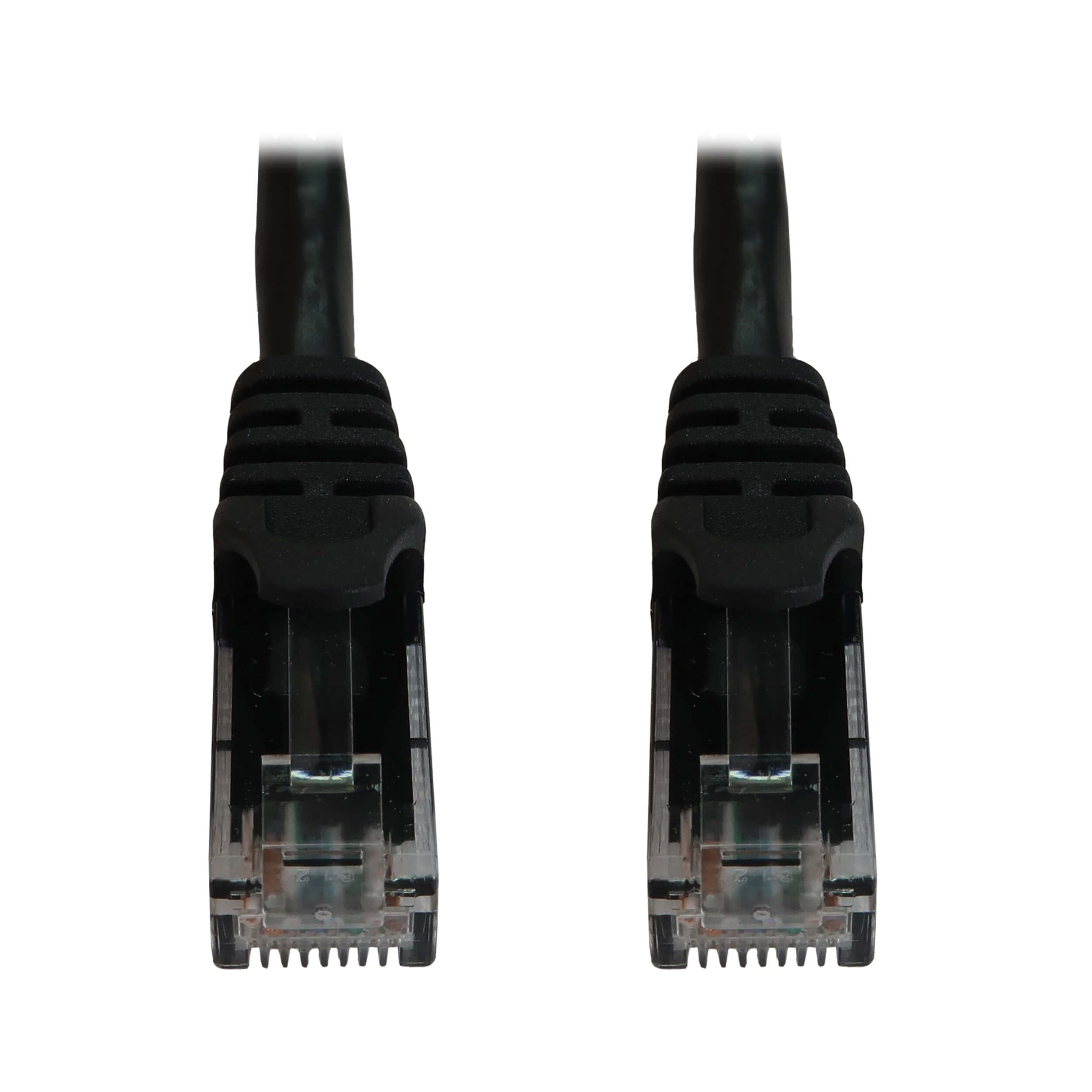 Tripp Lite Cavo Ethernet Cat6a 10G, cavo patch di rete UTP modellato antigroviglio (RJ45 M/M), nero, 1,5 metri, garanzia del produttore (N261-050-BK)