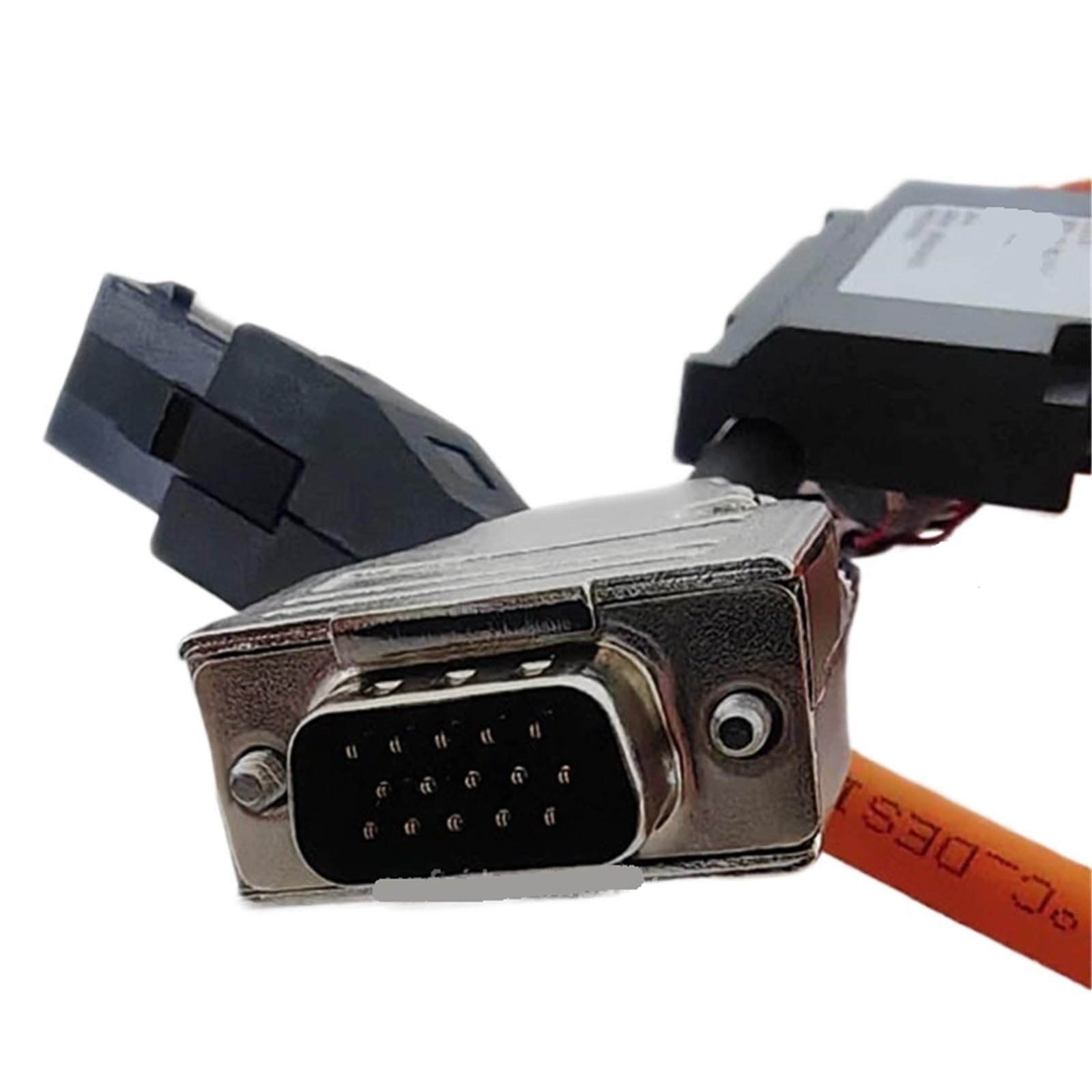 Cable de señal 2090-CTFB-MADD-CFA10 para servomotor con caja de batería, línea de señal de 3 filas de 15 pines (5 m)