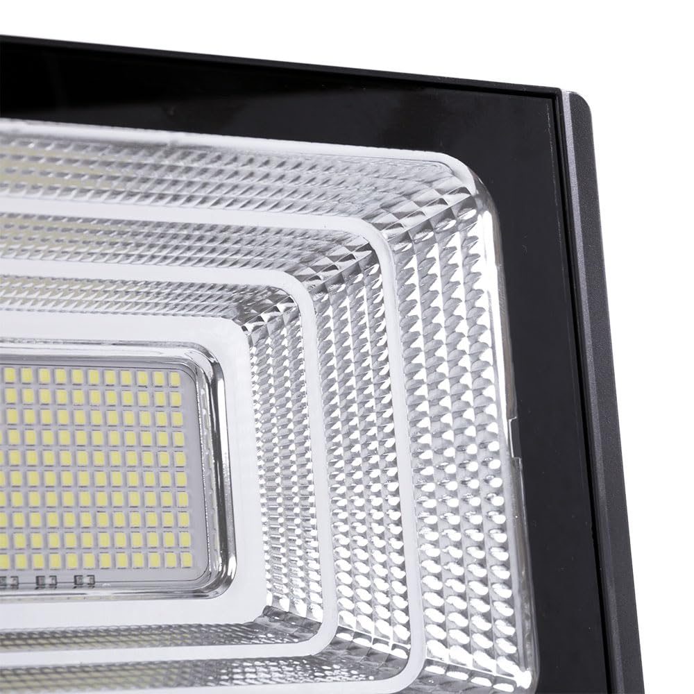 Proyector LED Solar 100W 4000K Panel: 6V/12W Batería: 3,2V/8000MaH Control Remoto [HO-SOLARFL-100W-01-W] | Greenice