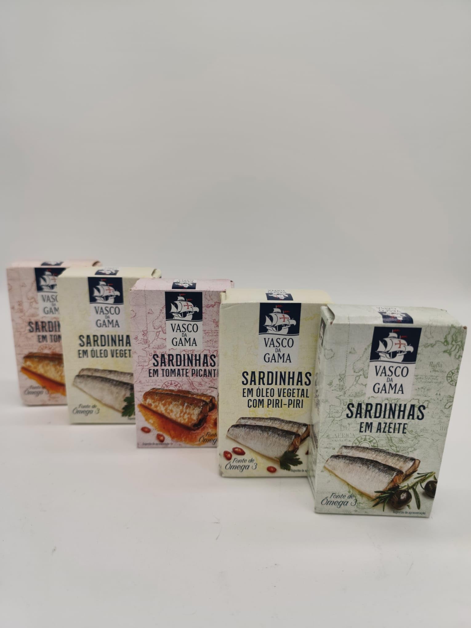 Vasco da Gama Sardine Variation 5 x 125 g | Ricco di Omega 3 | Portogallo